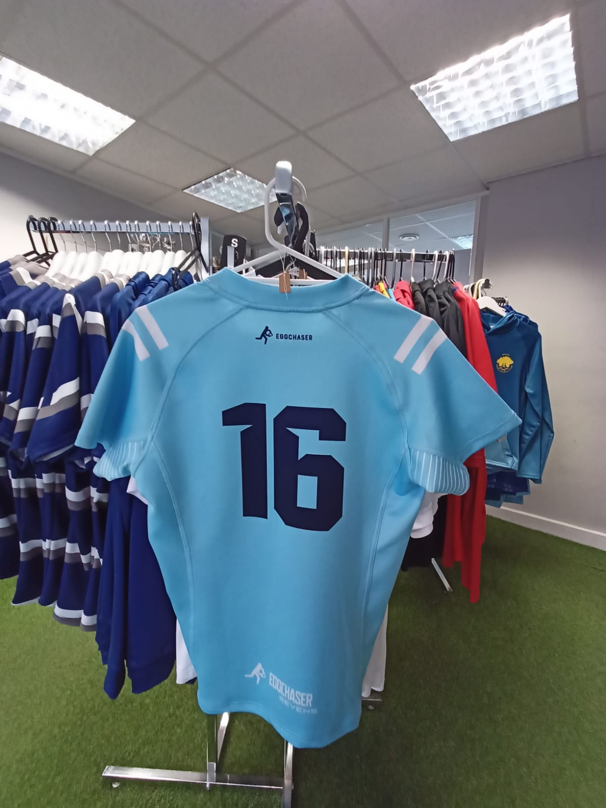 EggChaser Sevens Rugby - Lioness's Match worn Jersey - Number #16