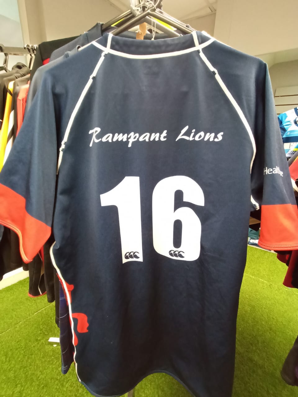 London Scottish Match Worn Shirt #16 - 43" Chest - XL