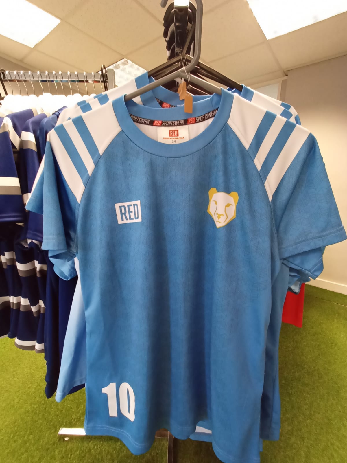 EggChaser Lioness's 7s Rugby Jersey - Match worn #7 #8 #9 #10 #11 #12 #13