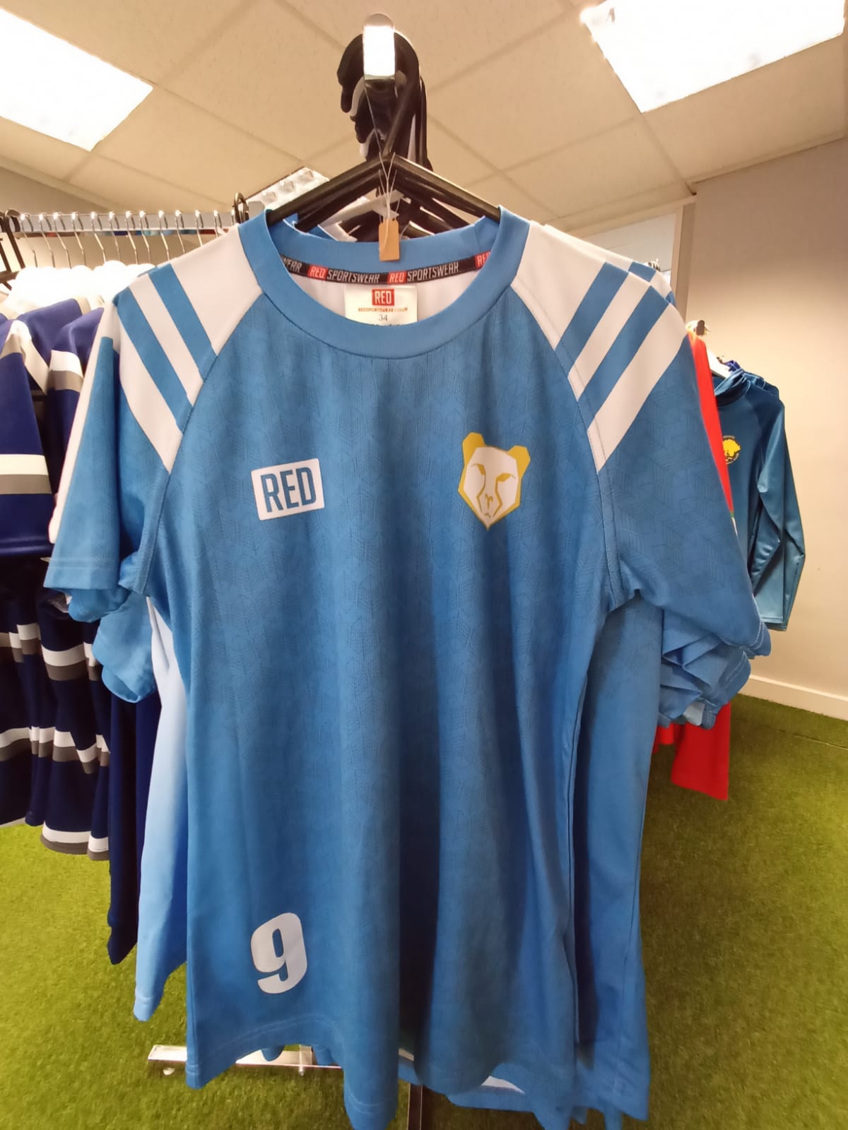 EggChaser Lioness's 7s Rugby Jersey - Match worn #7 #8 #9 #10 #11 #12 #13