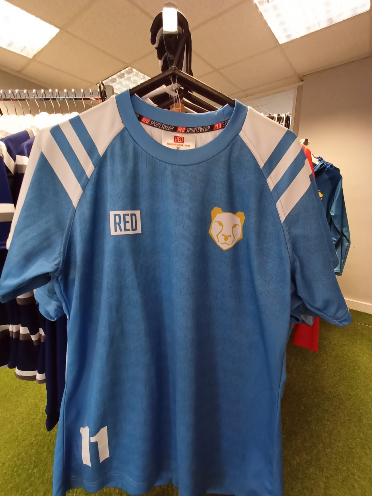 EggChaser Lioness's 7s Rugby Jersey - Match worn #7 #8 #9 #10 #11 #12 #13