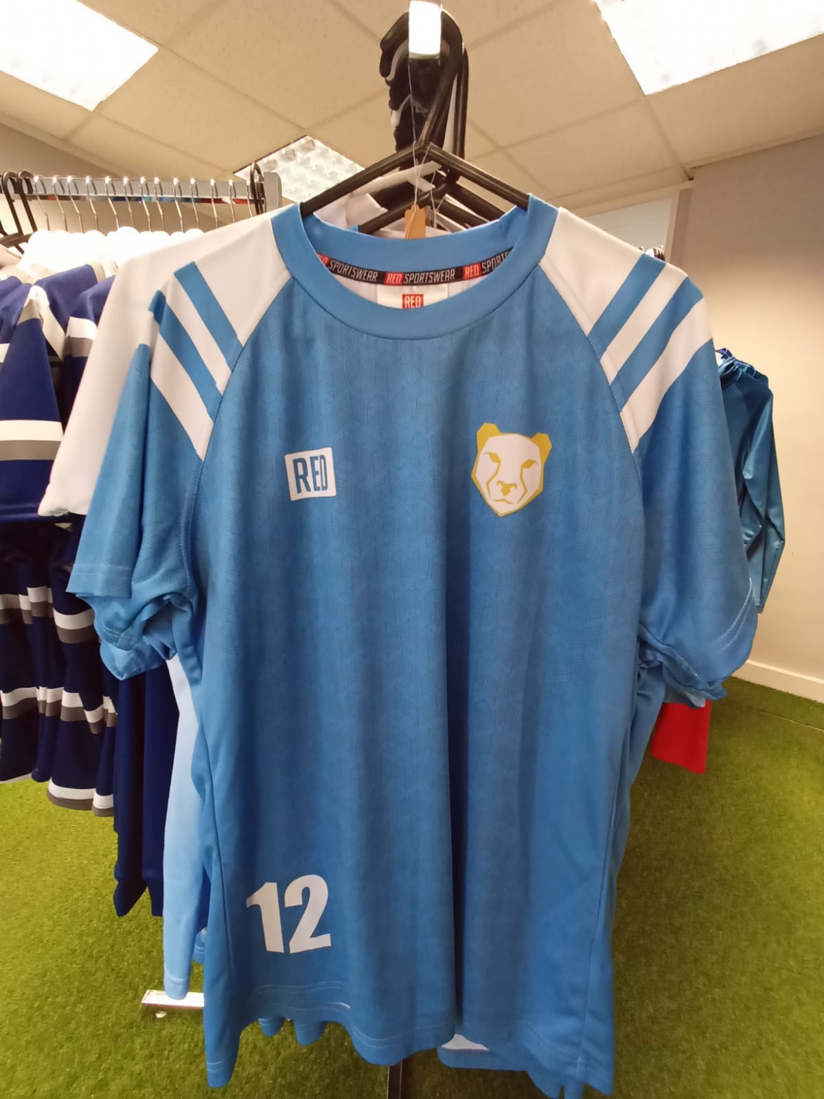 EggChaser Lioness's 7s Rugby Jersey - Match worn #7 #8 #9 #10 #11 #12 #13