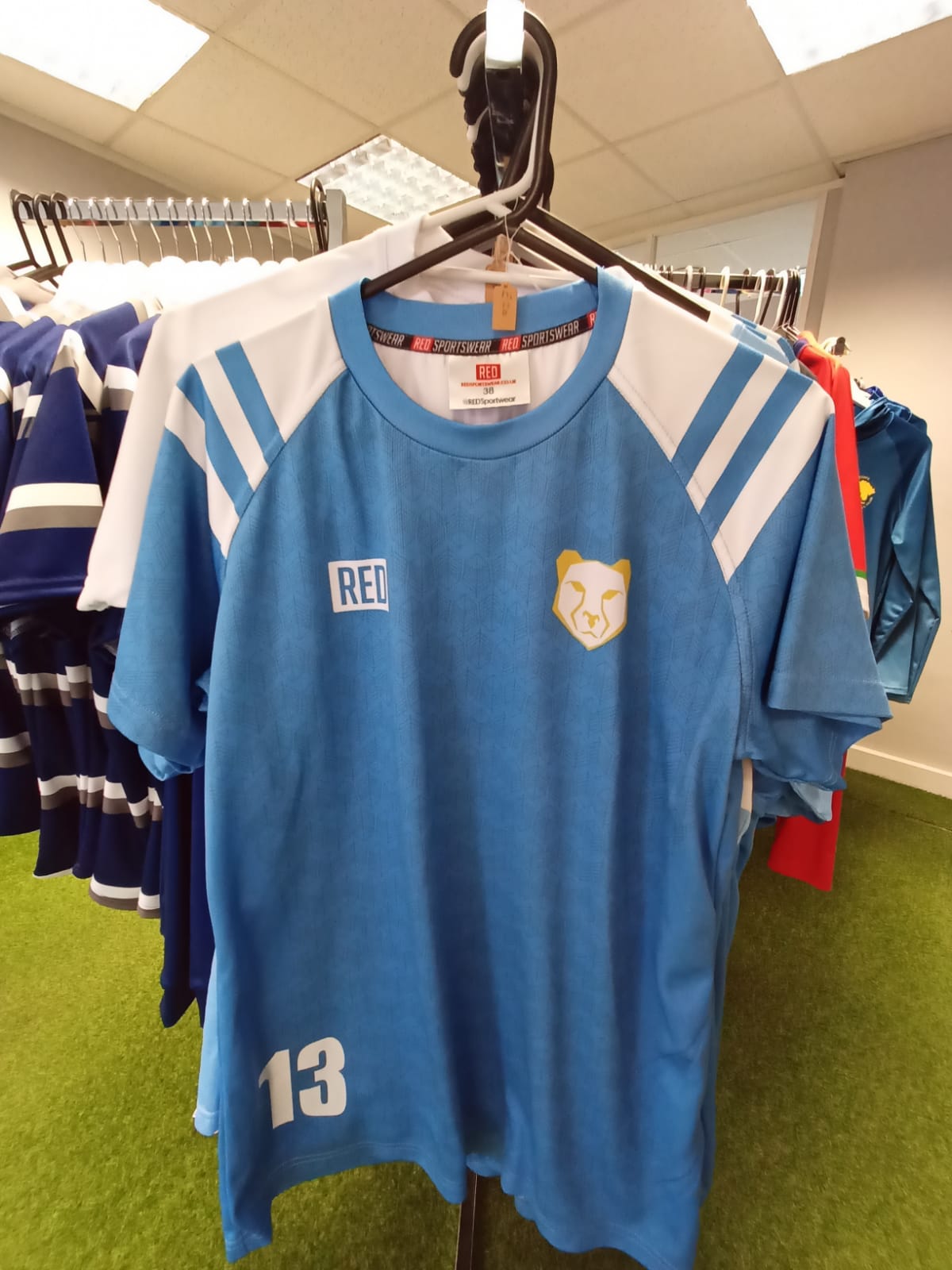 EggChaser Lioness's 7s Rugby Jersey - Match worn #7 #8 #9 #10 #11 #12 #13