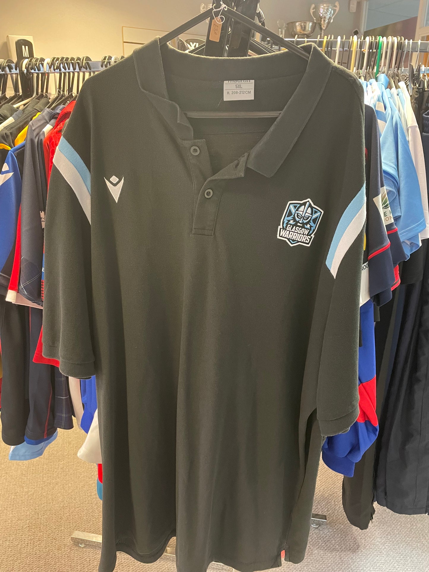 Glasgow Warriors Polo-Shirt - 5XL