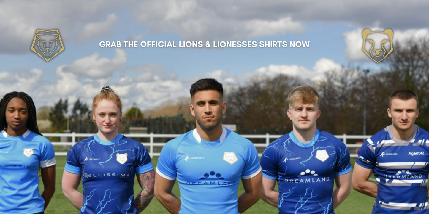 Lion's 2024 Away Rugby Shirts
