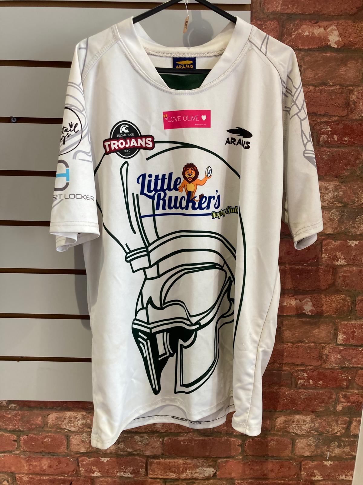 Trojans RFC Rugby Shirt - XL - Number 12