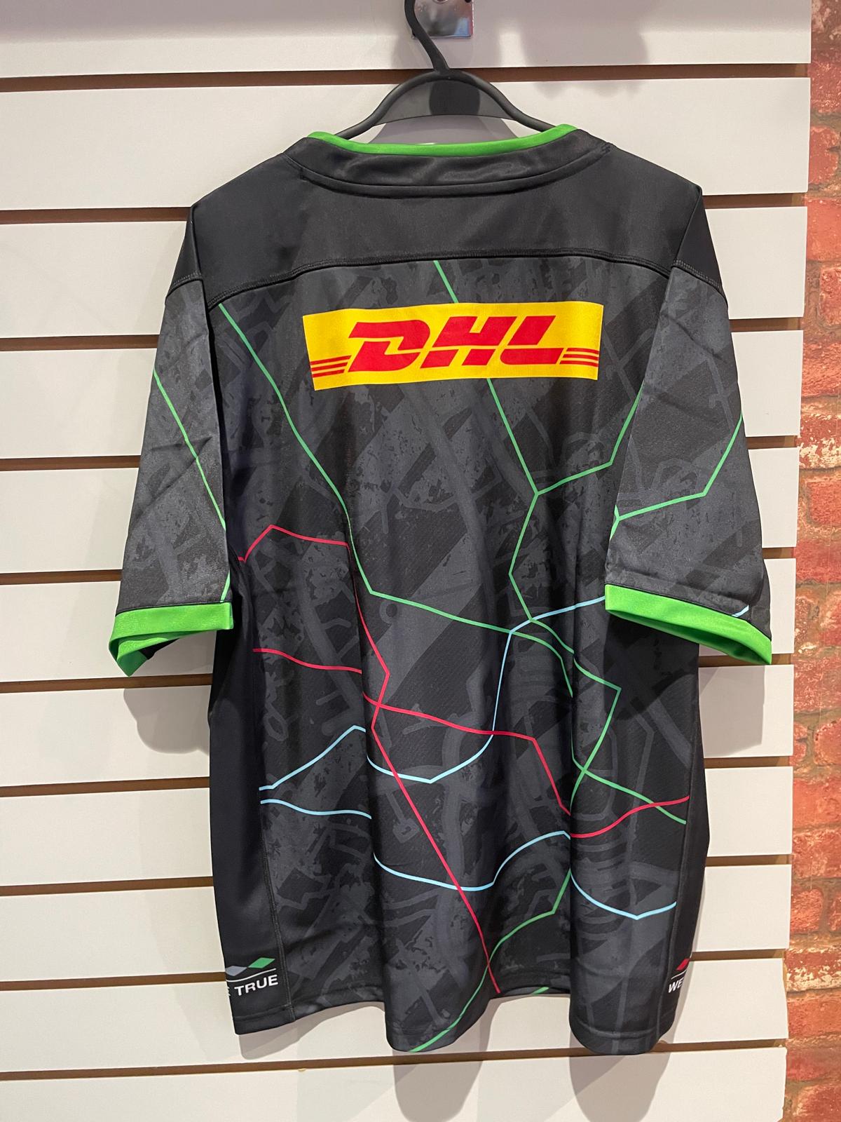 Harlequins Rugby Mens Replica Big Game shirt - XL