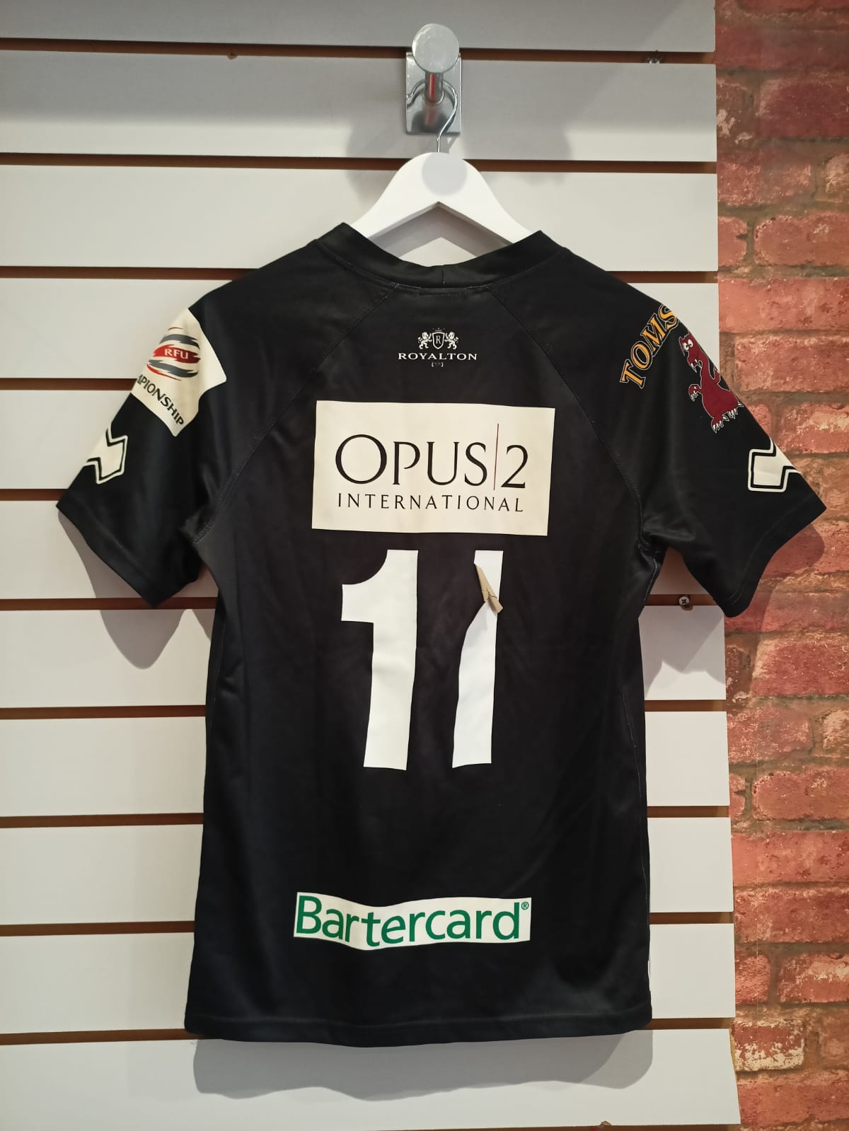 Esher Rugby Club Player Issue Match Worn Shirt #11 Medium