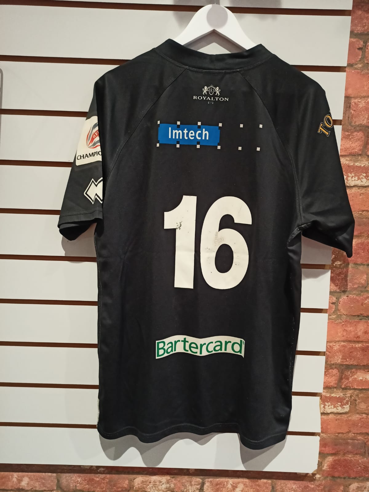 Esher Rugby Club Player Issue Match Worn Shirt #16 XXL
