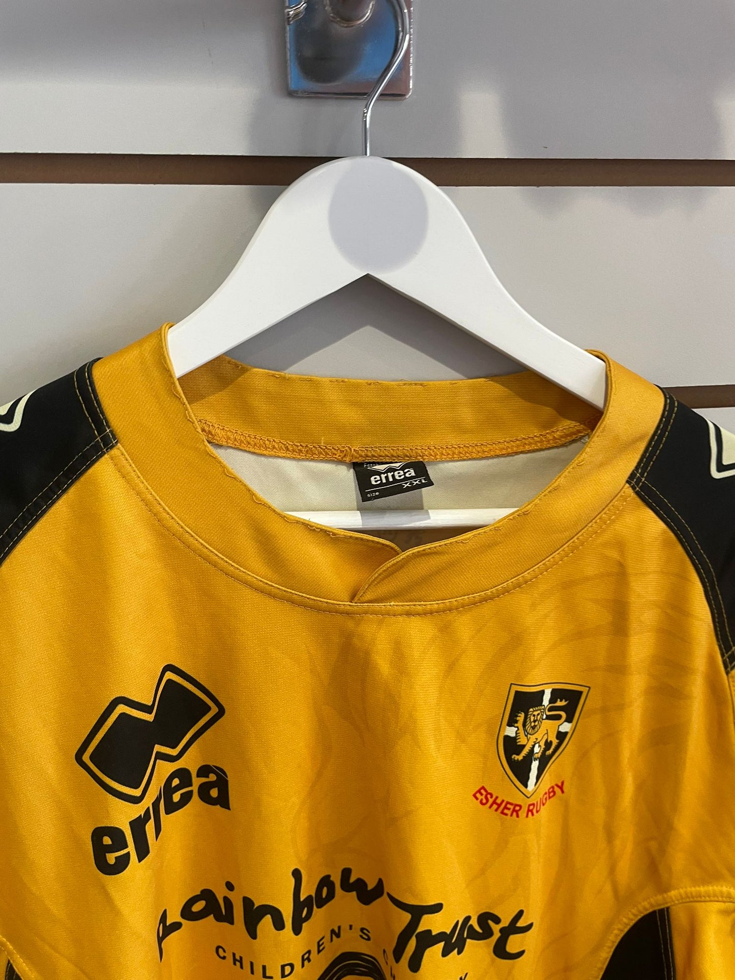 Esher Rugby Away shirt - Player issue Match worn shirt #7 XXL