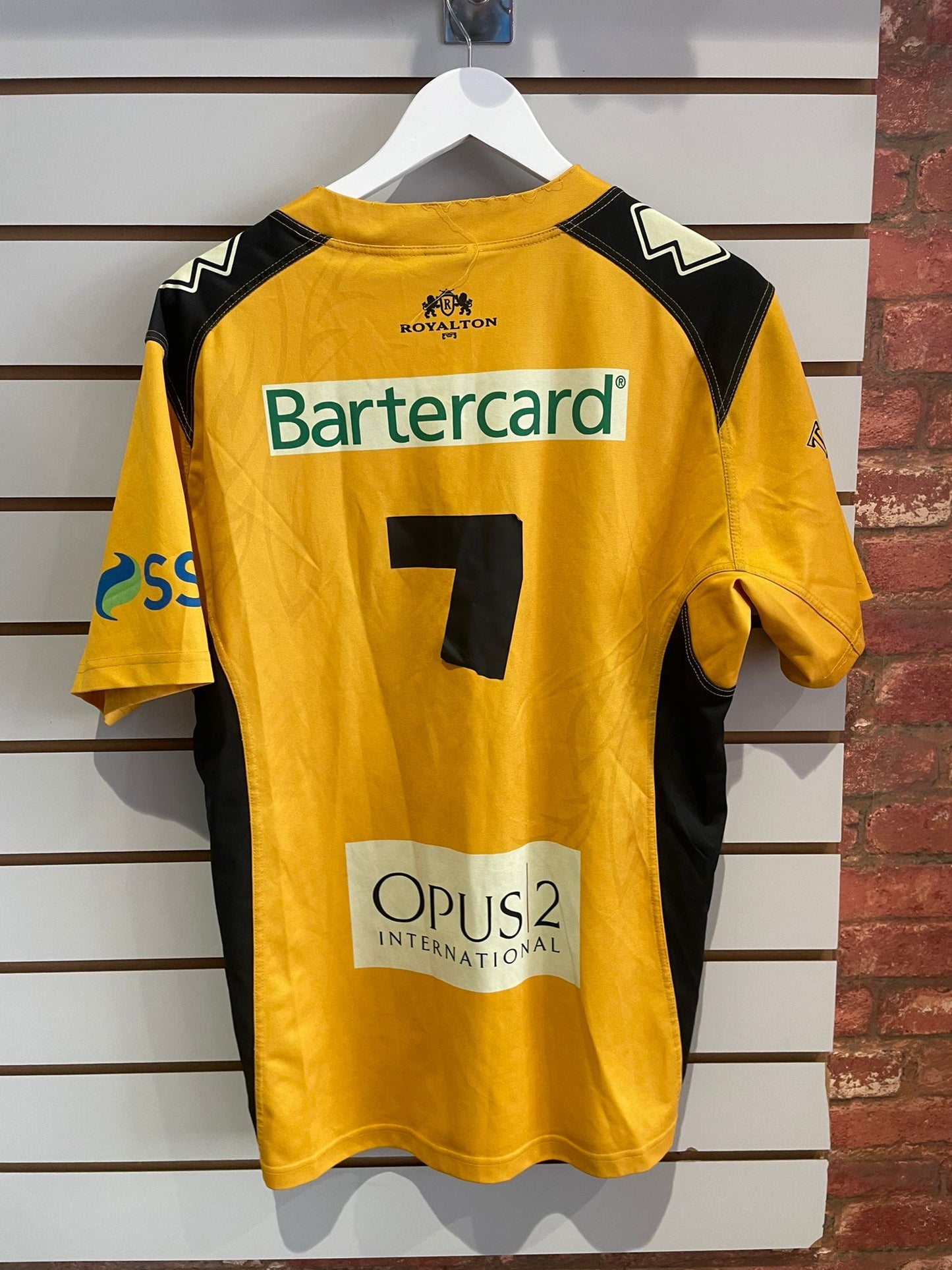 Esher Rugby Away shirt - Player issue Match worn shirt #7 XXL