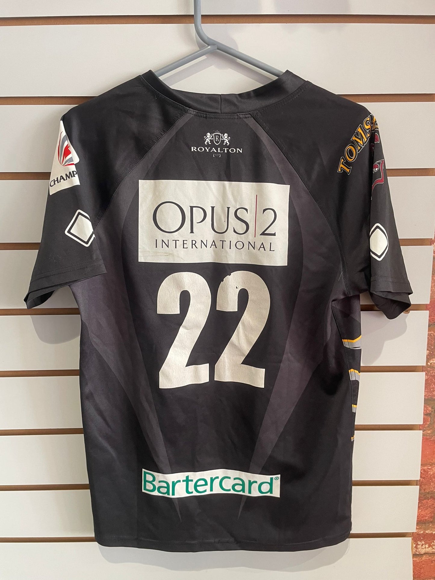 Esher Rugby 1st XV Player issue Match worn shirt #22 Medium