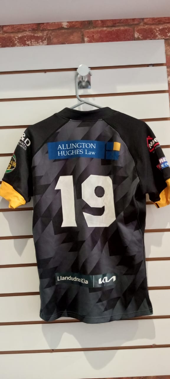 North Wales Crusaders 2024 Match worn Playing shirt #19 - Medium
