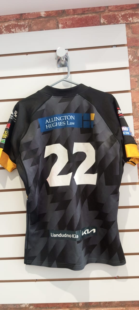 North Wales Crusaders 2024 Match worn Playing shirt #22 - XL