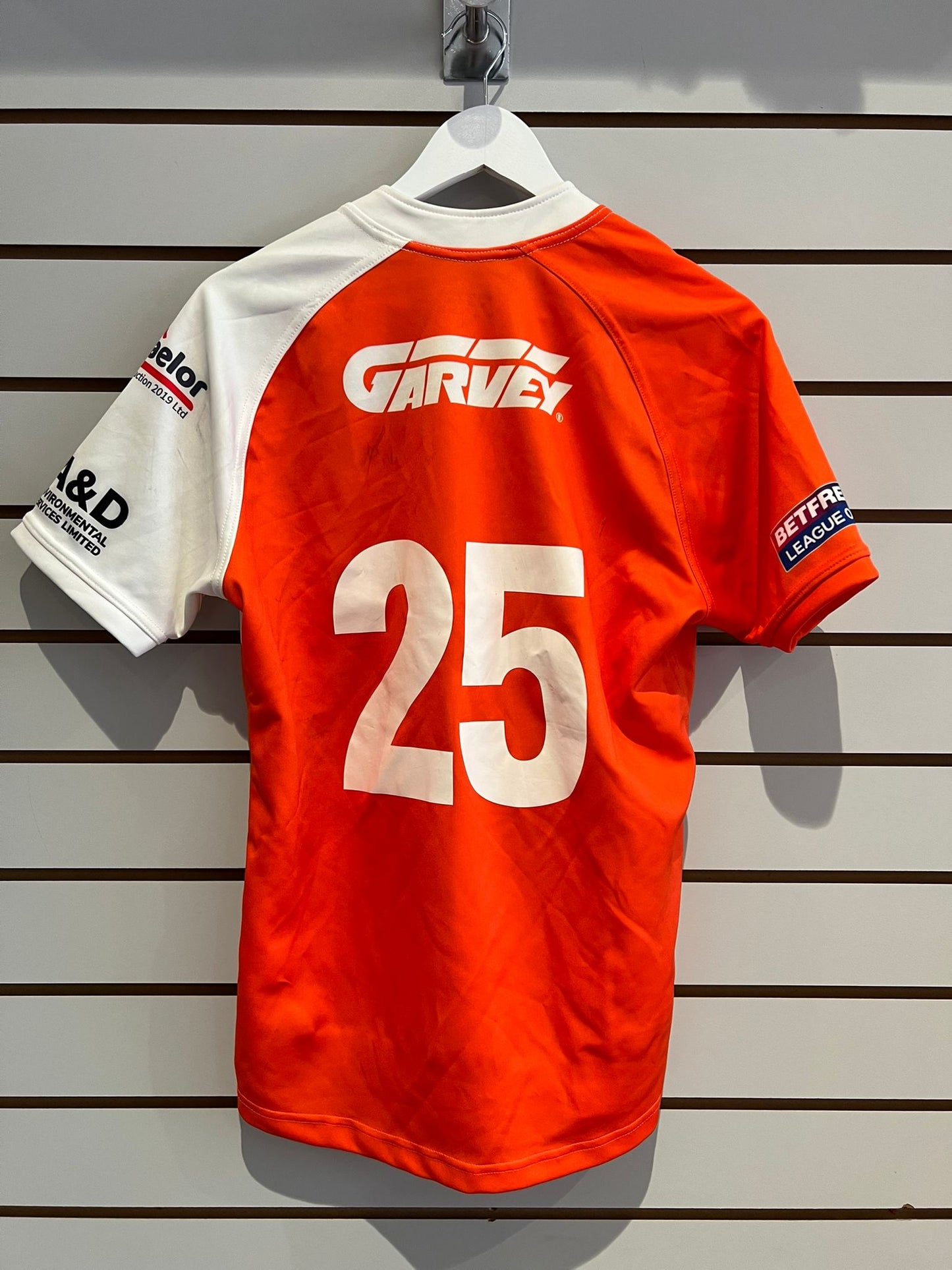 2025 MATCH WORN/PLAYER ISSUE AWAY SHIRTS