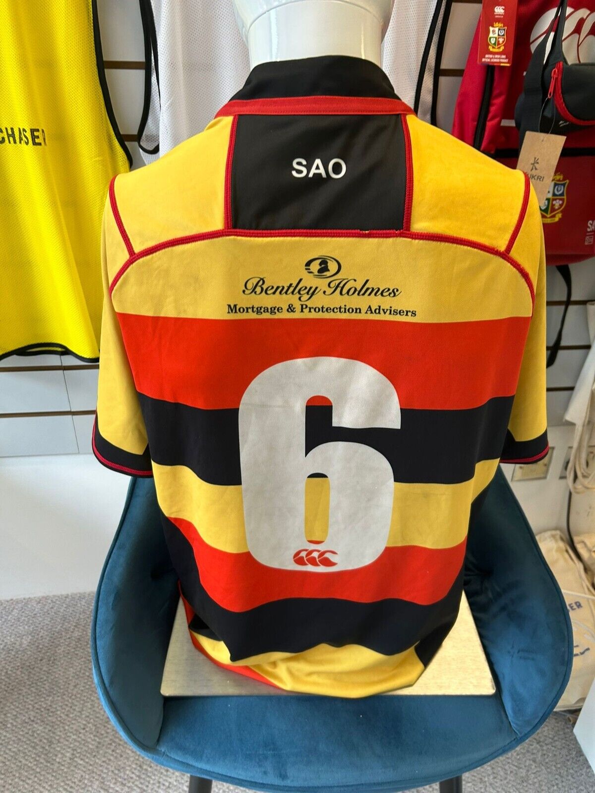 Richmond Rugby Match Worn Shirts