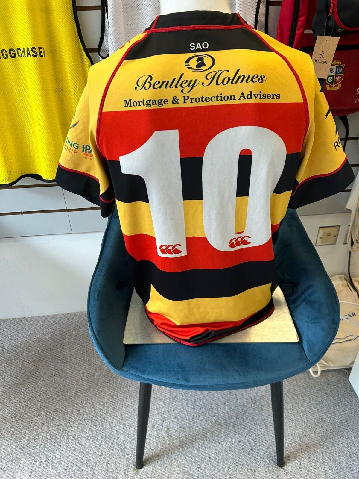 Richmond Rugby Match Worn Shirts