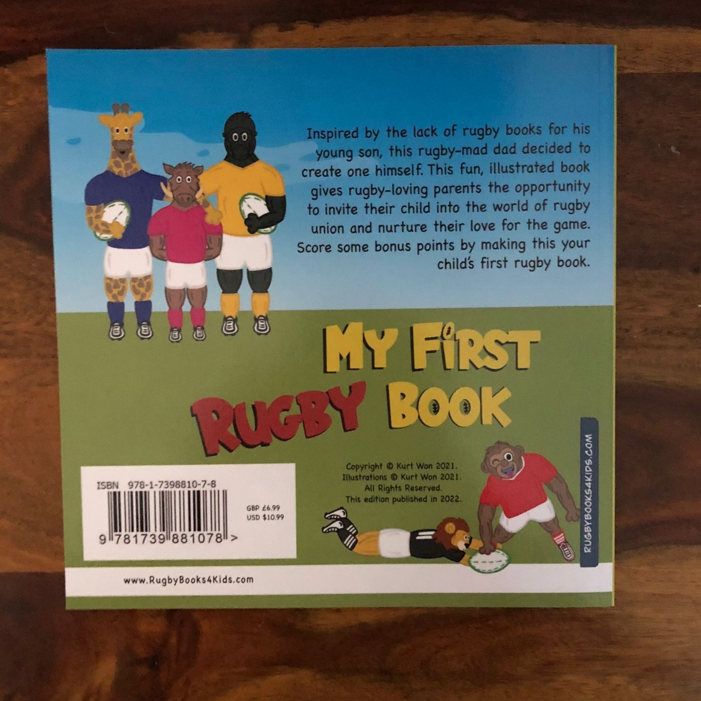 My First Rugby Book - Paperback