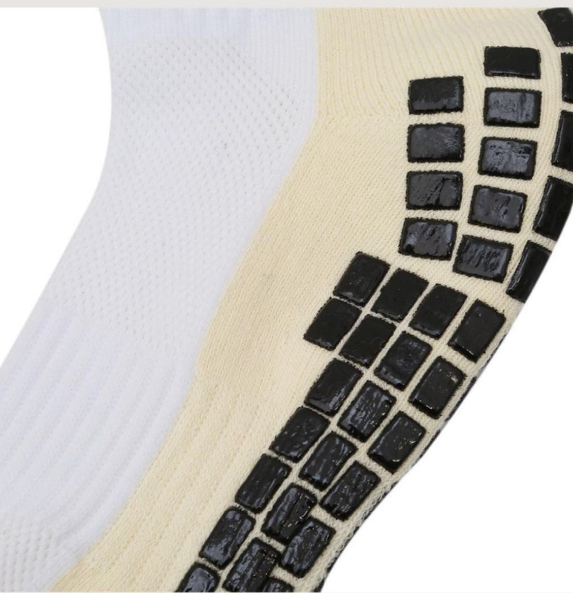 Academy Performance Grip Sock - White
