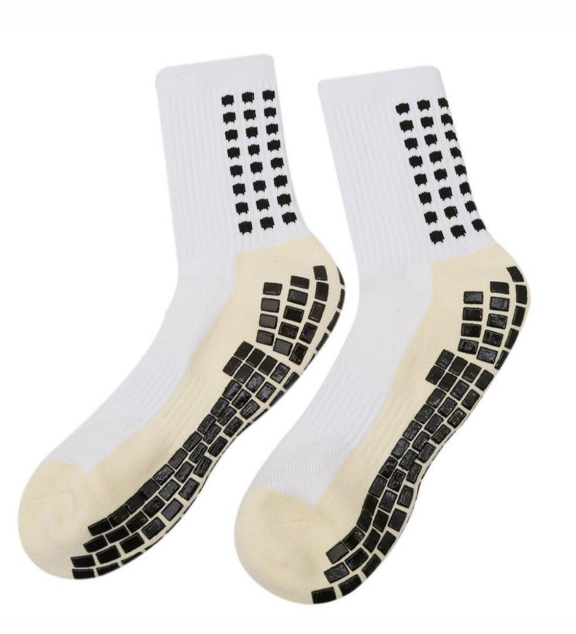 Academy Performance Grip Sock - White