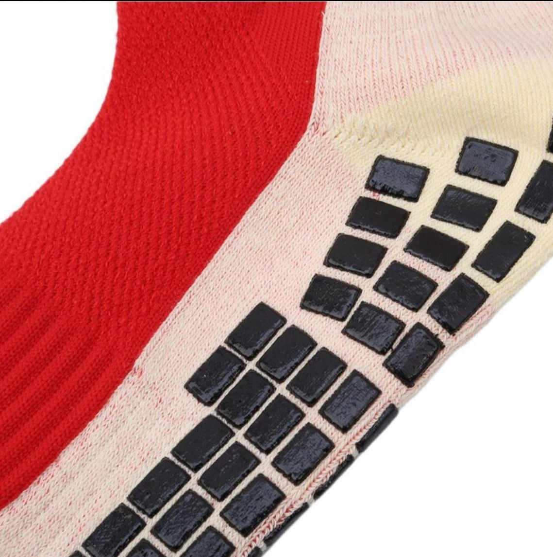 Performance Grip Sock Red