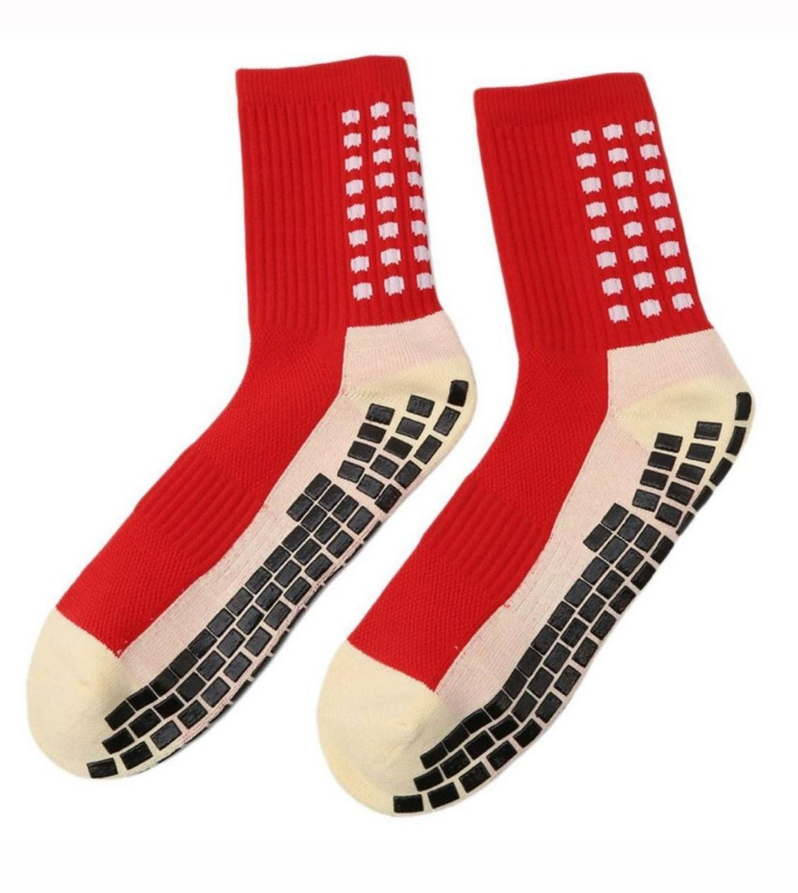 Performance Grip Sock Red