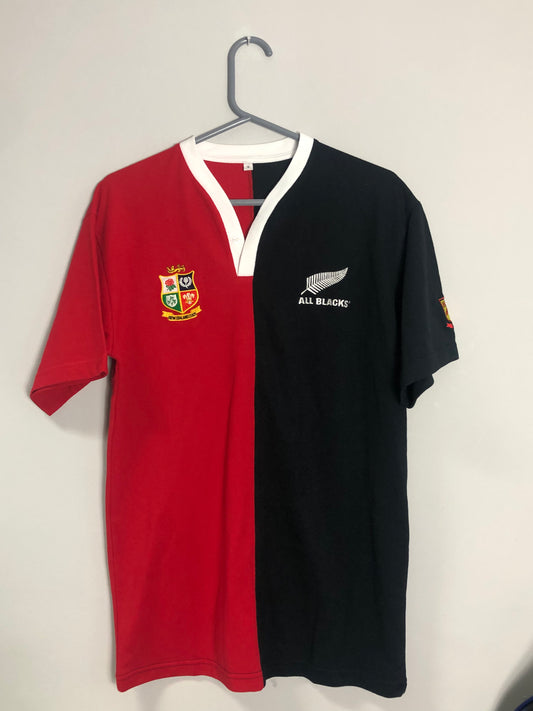British & Irish Lions X All Blacks Shirt - 40” Chest - Small