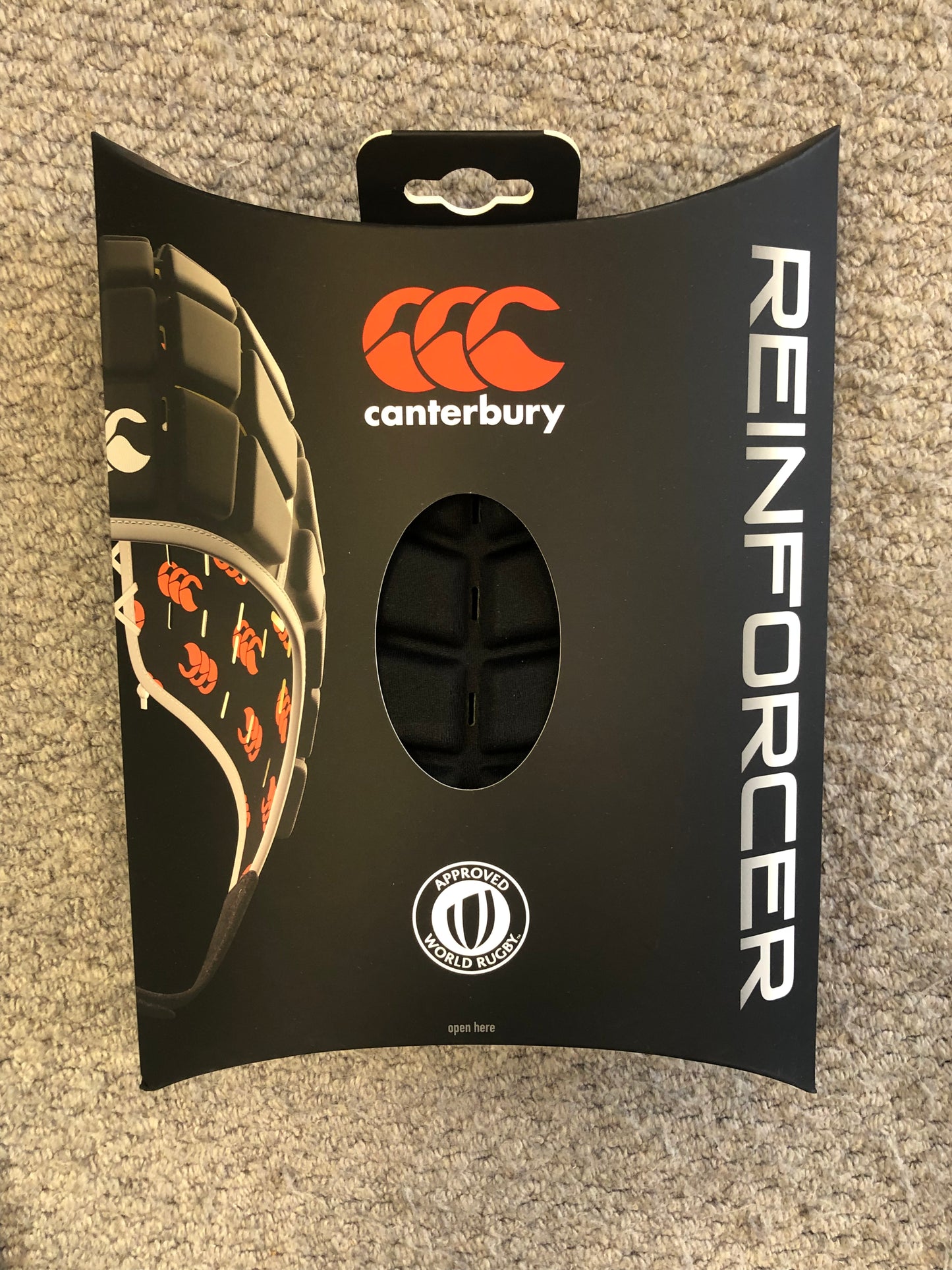 Canterbury Reinforcer Scrumhat Black