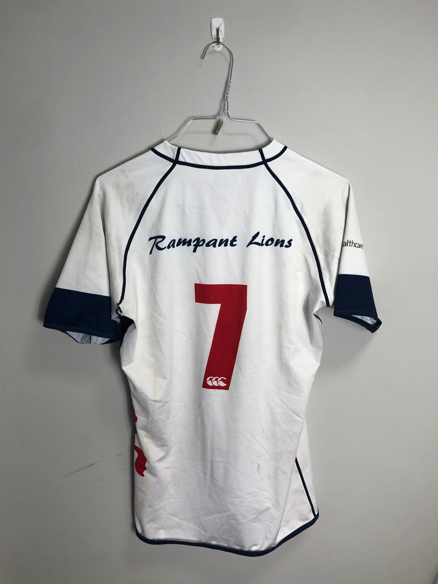 London Scottish Match Worn Shirt #7 - 42” Chest