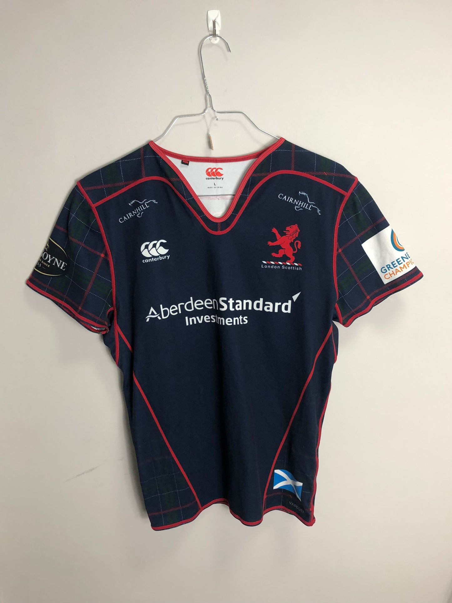 London Scottish Home Shirt - Large - 40” Chest - #15