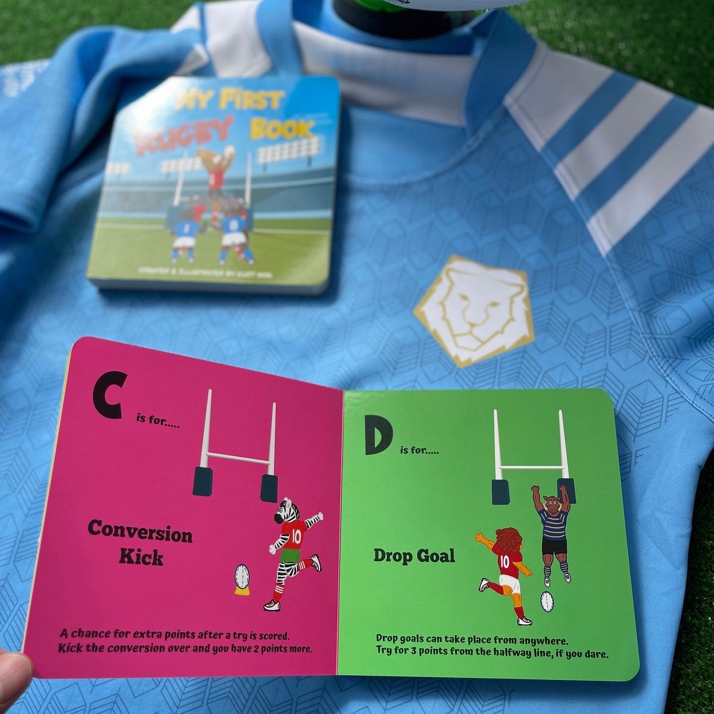 My First Rugby Book - Boardbook
