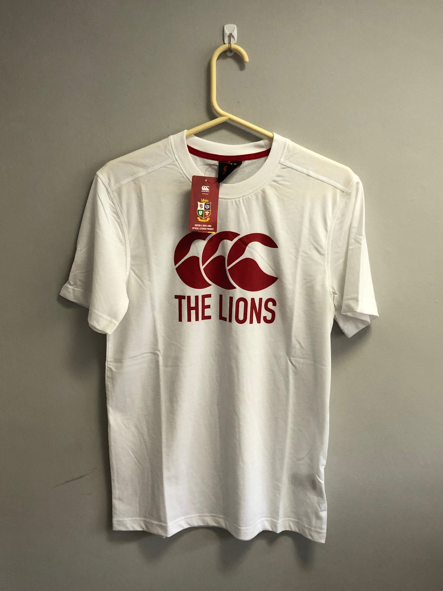 British & Irish Lions Tee Shirt - Small - 37” Chest
