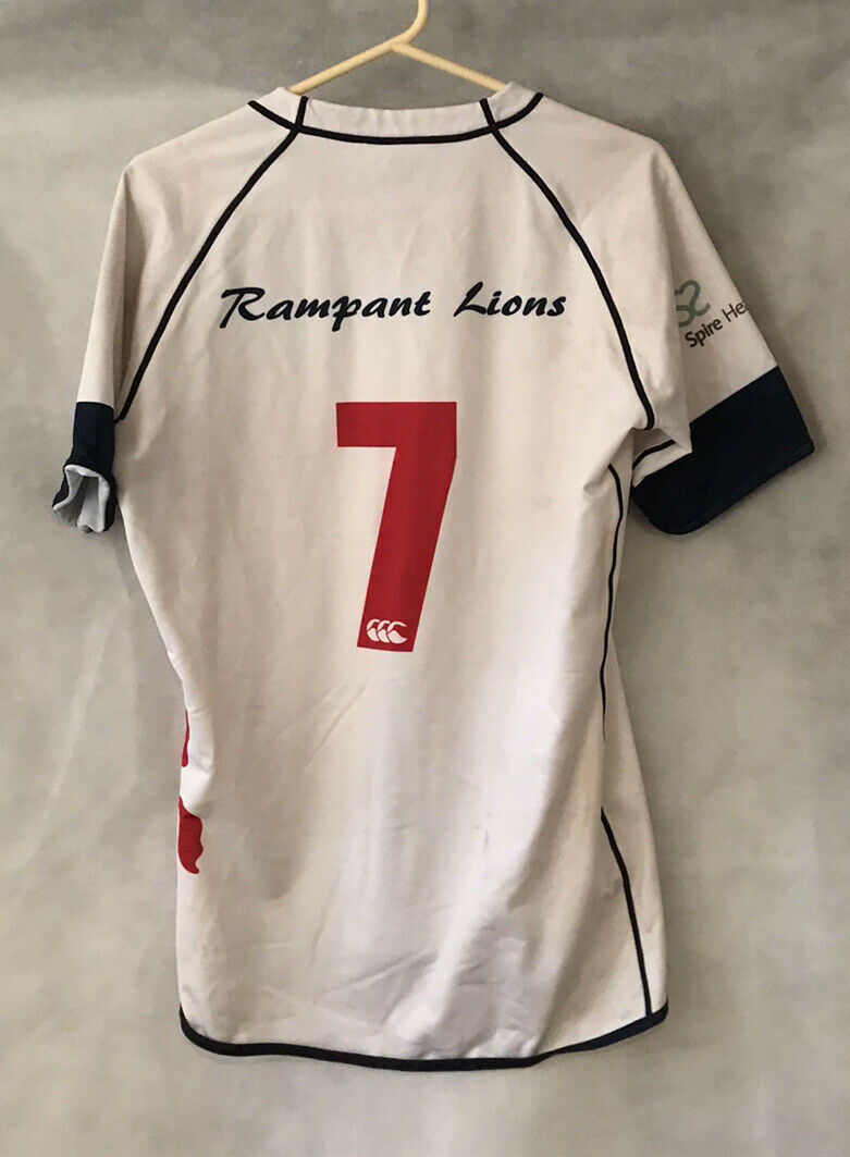 London Scottish Match Worn Shirt - #7 - 40" Chest