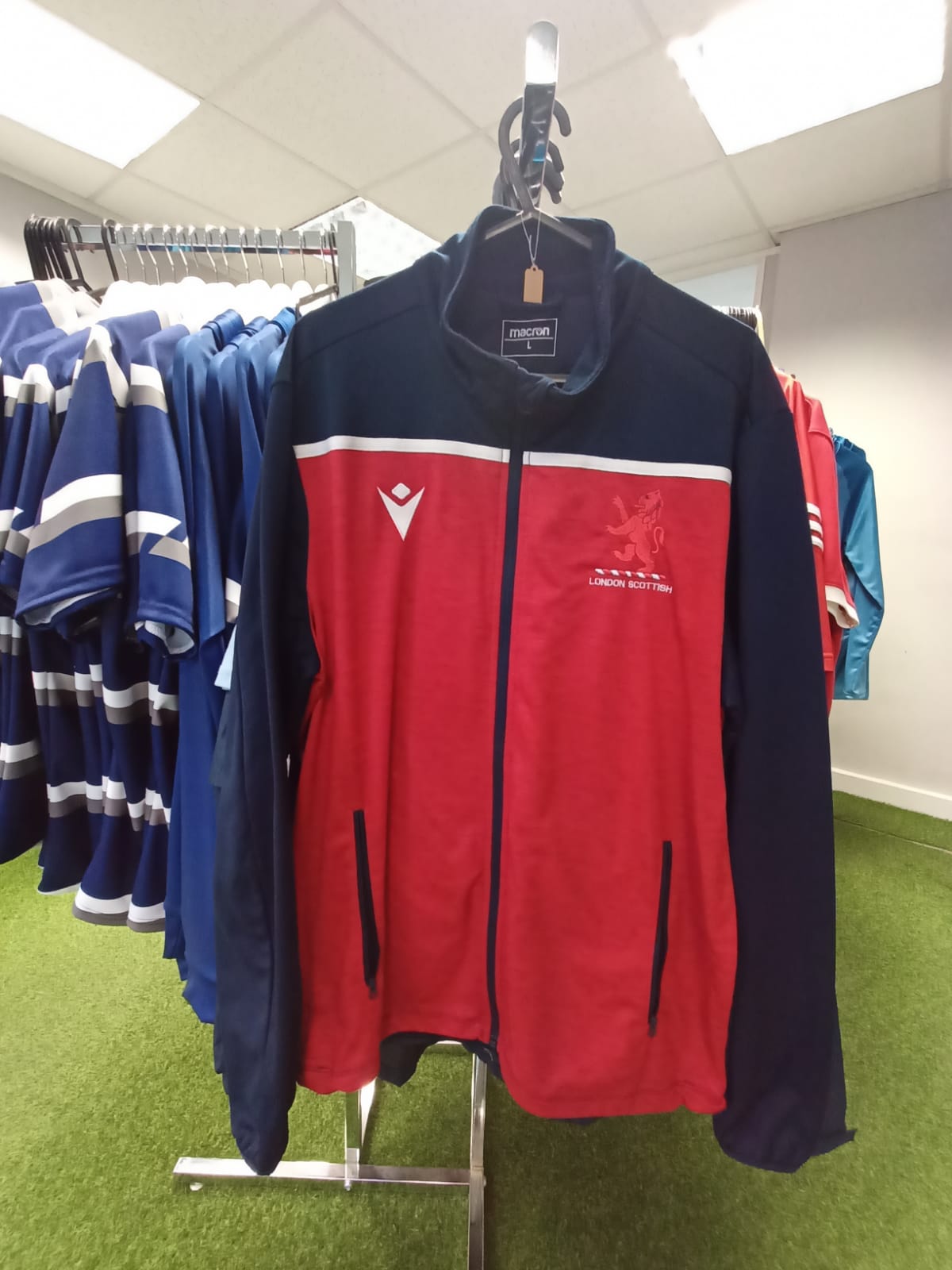 London Scottish Zip Jacket - Large - 42” Chest