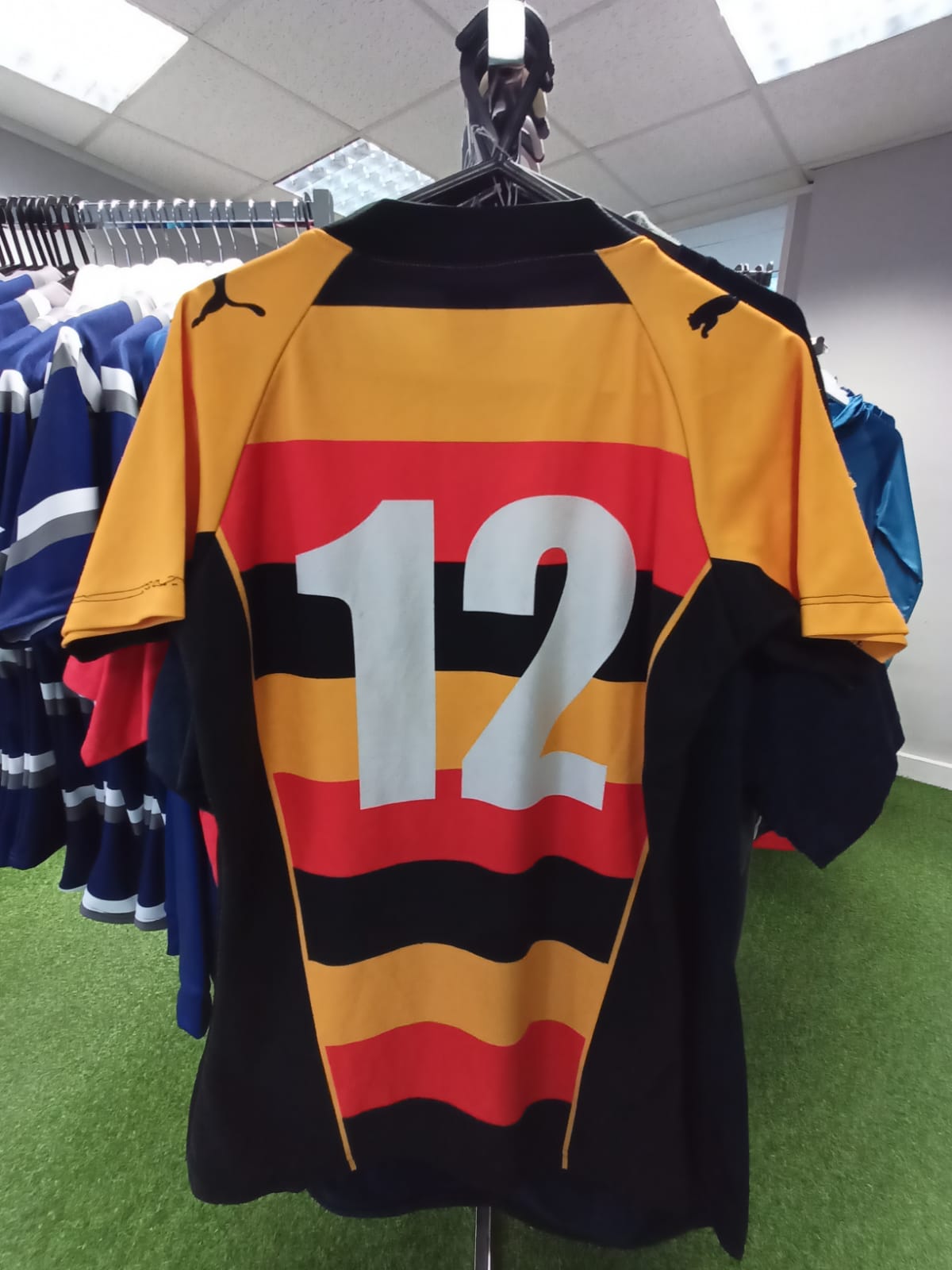 Richmond Women's Rugby Match worn Shirt -Number #6 #12 #17 #18