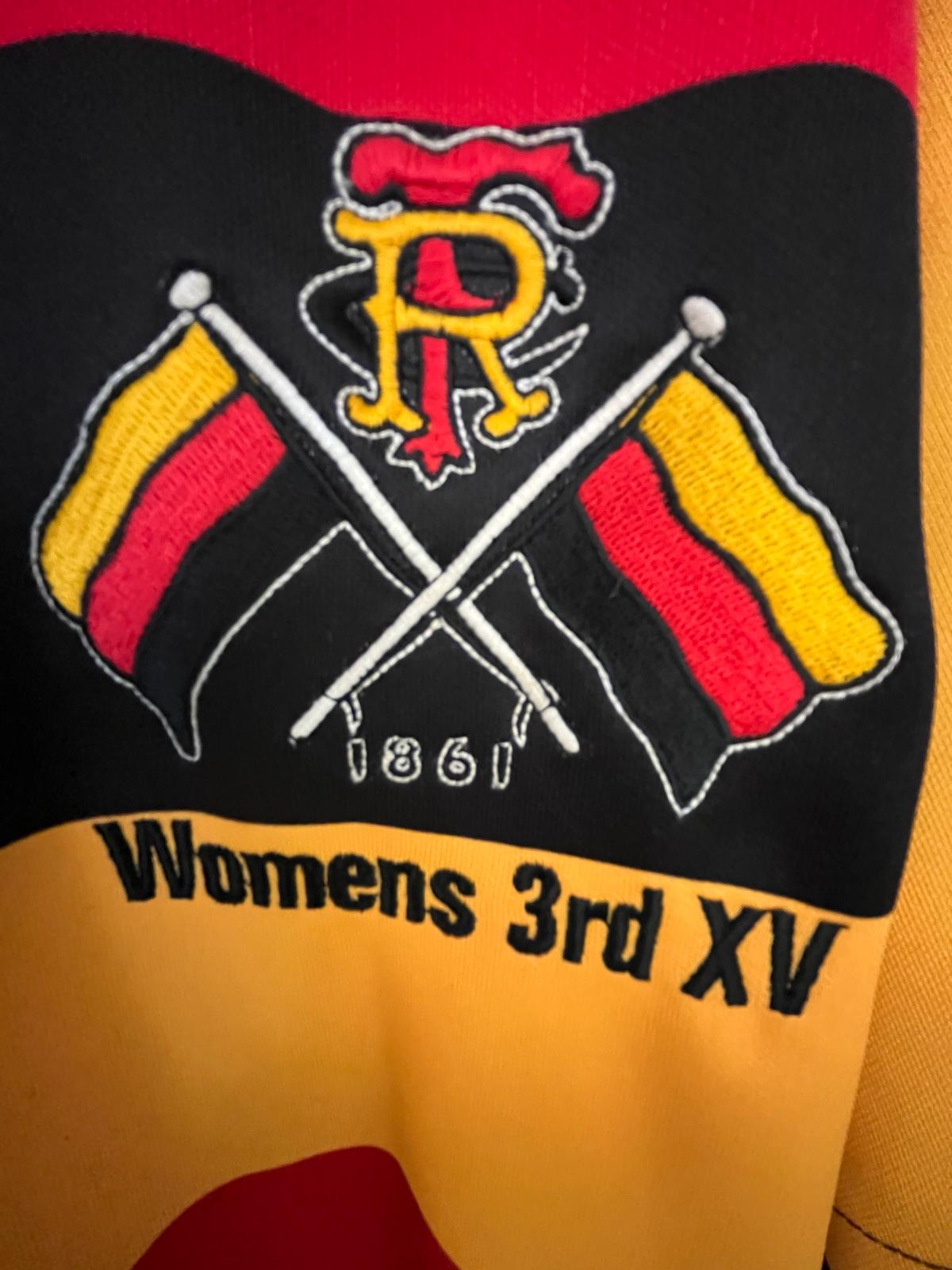 Richmond Women's Rugby Match worn Shirt -Number #6 #12 #17 #18