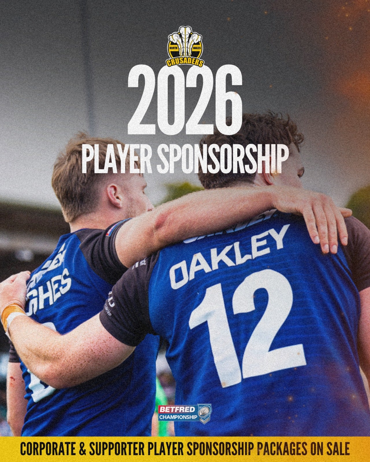 2026 PERSONAL PLAYER SPONSORSHIP