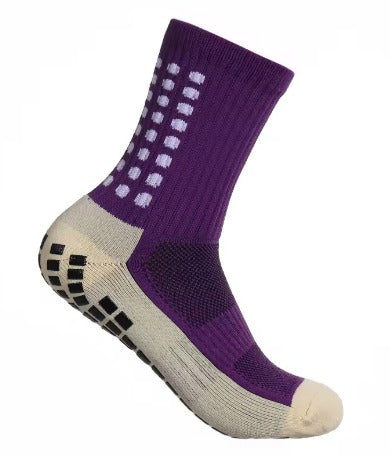 Performance Grip Sock Purple