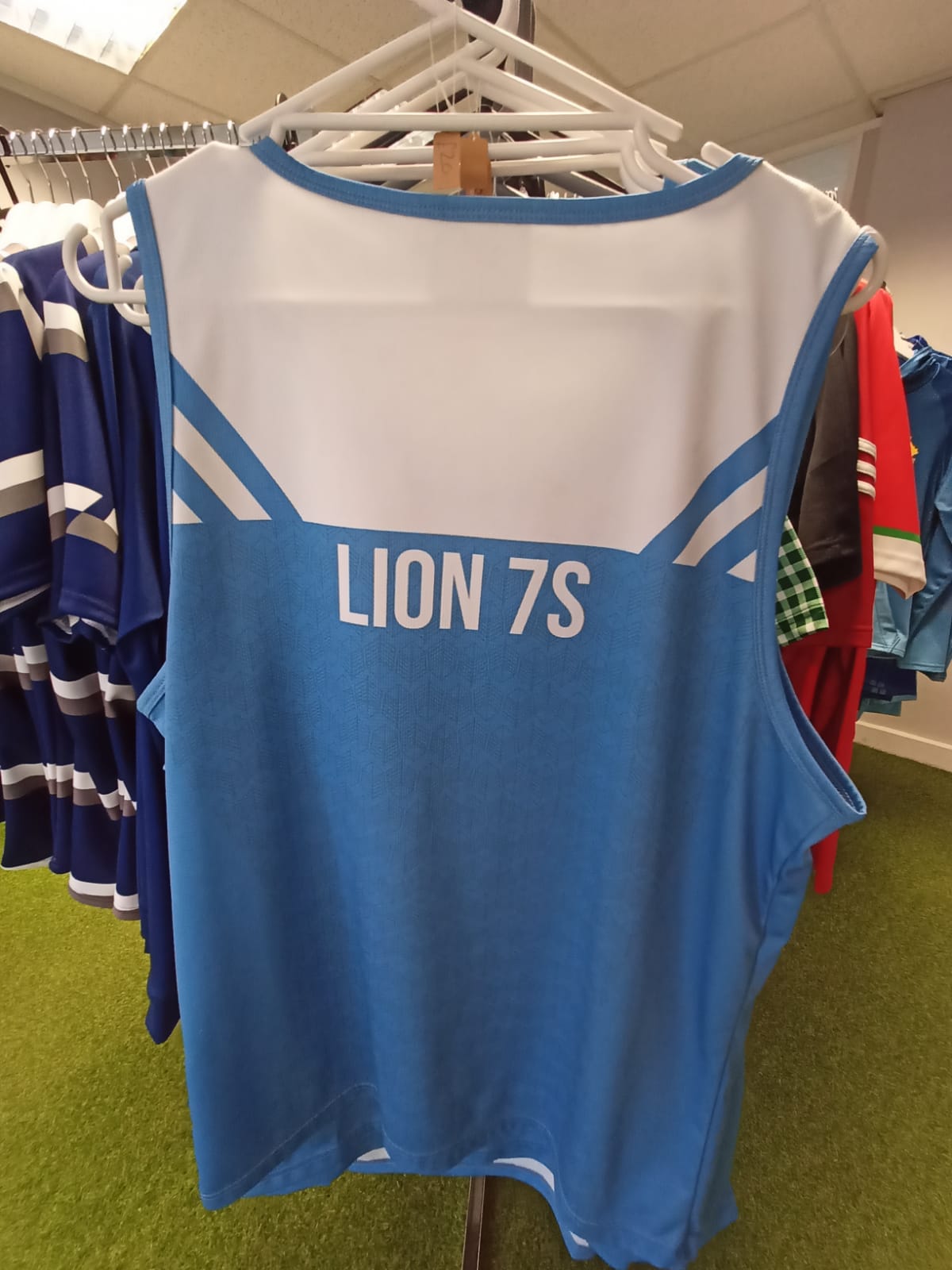 Eggchaser Sevens - Lion's Training Vests - Player issue