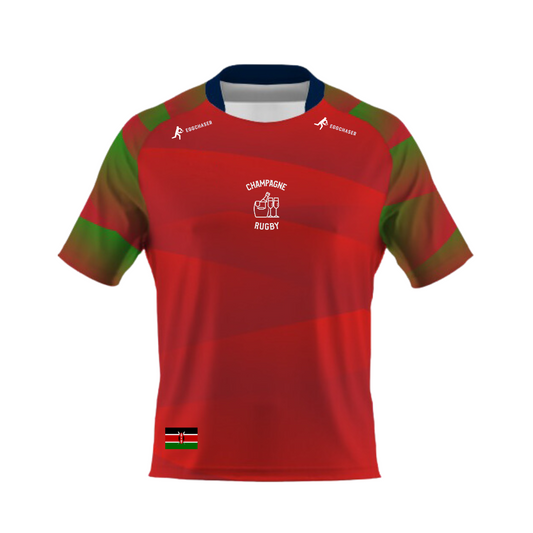 CHAMPAGNE RUGBY KENYA LIMITED EDITION TEE SHIRT