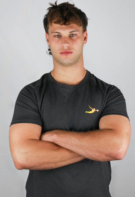 Kratos Rugby Charcoal Training T-shirt