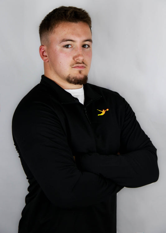 Kratos Rugby Essential Black 1/4 Zip