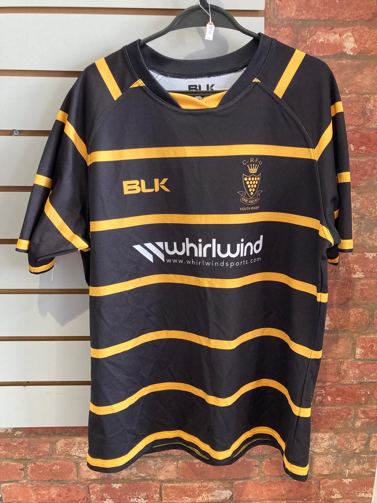 Cornwall RFU Rugby shirt - Number #1 - XL - Player issue