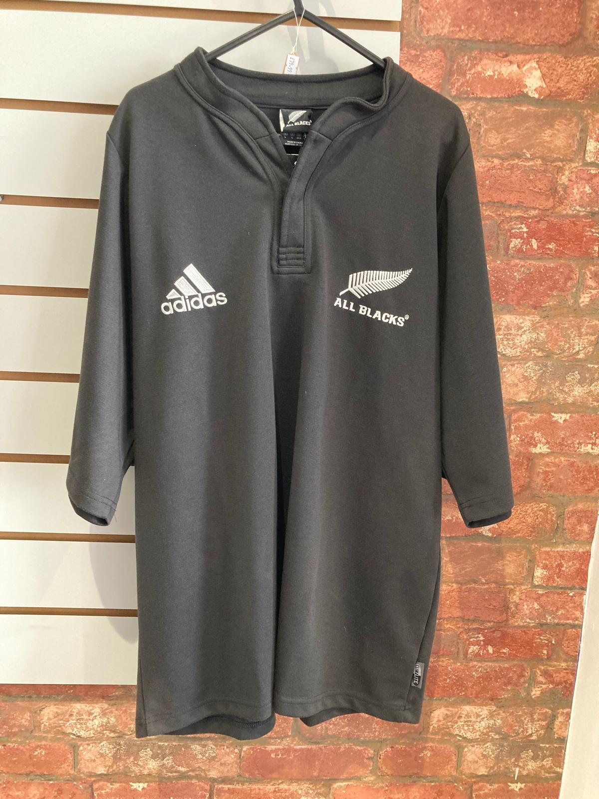 All Blacks - Adidas - Official Rugby Shirt - Large