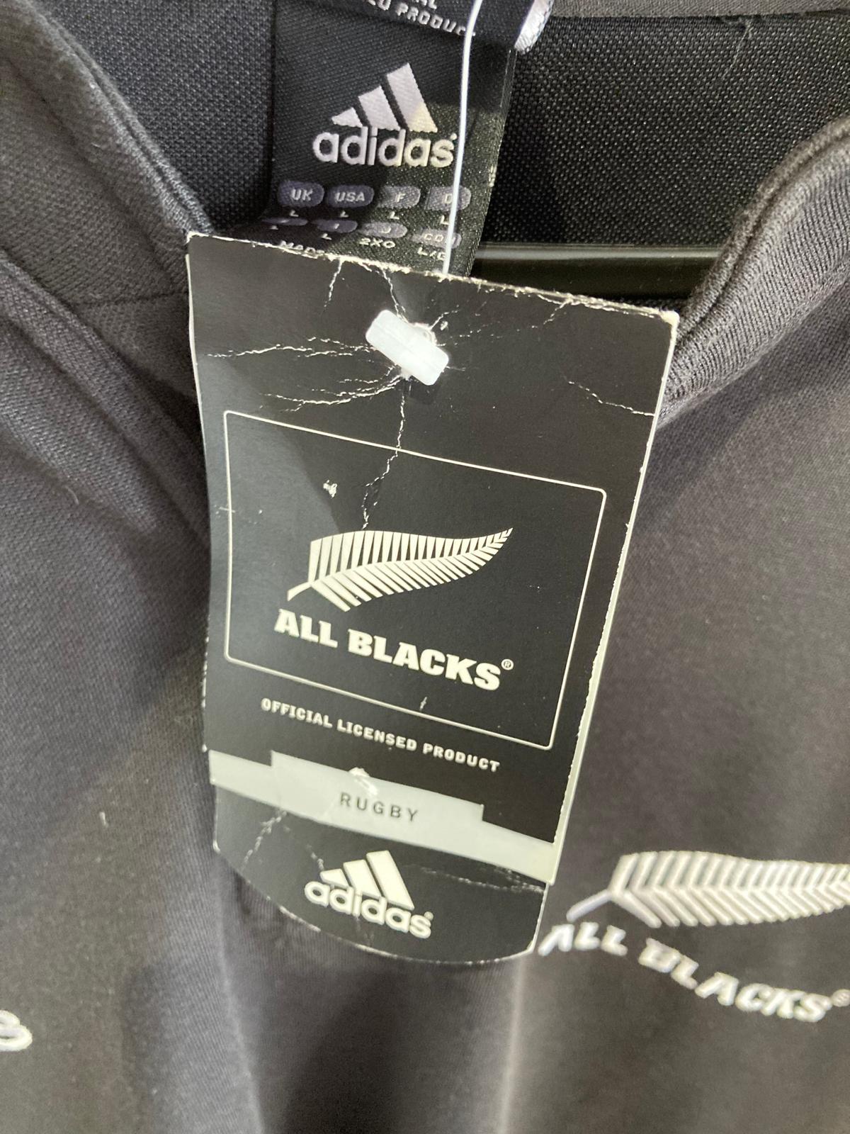 All Blacks - Adidas - Official Rugby Shirt - Large