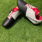 KOOGA Power Rugby Boots - UK size 10 - White / Black / Red