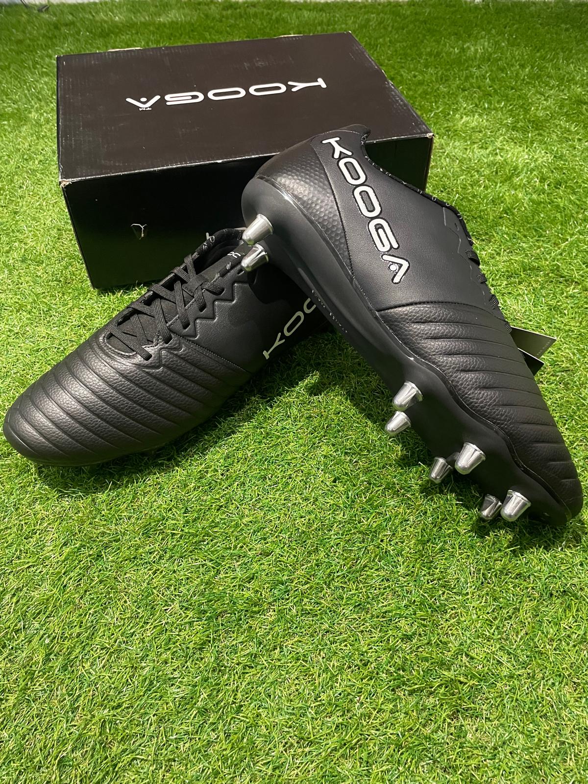 KOOGA Power Rugby Boots - UK size 15 - Black