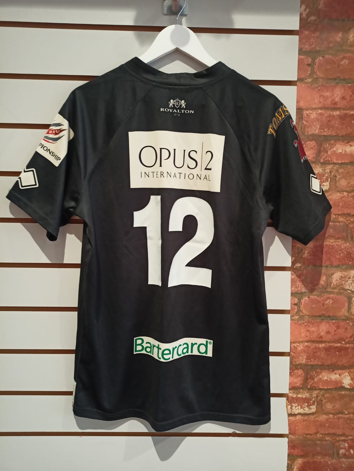 Esher Rugby Club Player Issue Match Worn Shirt #12 XL