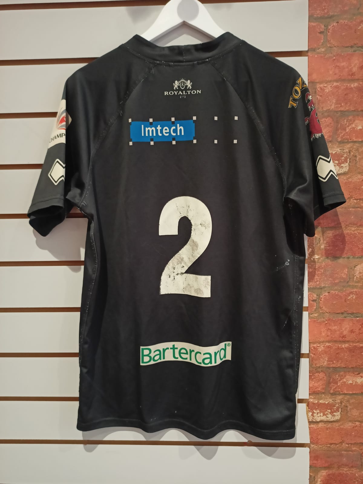 Esher Rugby Club Player Issue Match Worn Shirt #2 XL