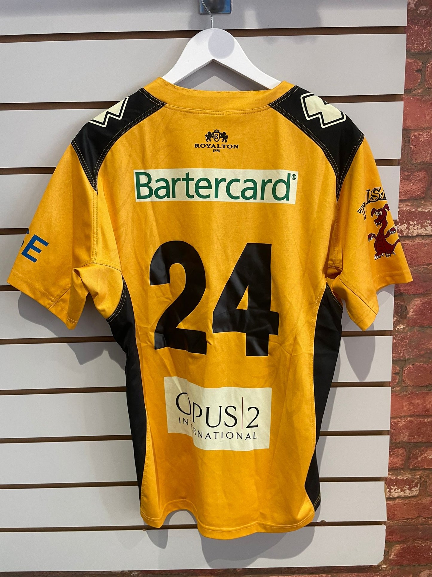 Esher Rugby Away shirt - Player issue Match worn shirt #24 XXL